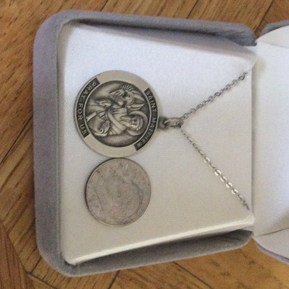 Thomas More Saint Matthew Sterling Silver - Picture 5 of 6